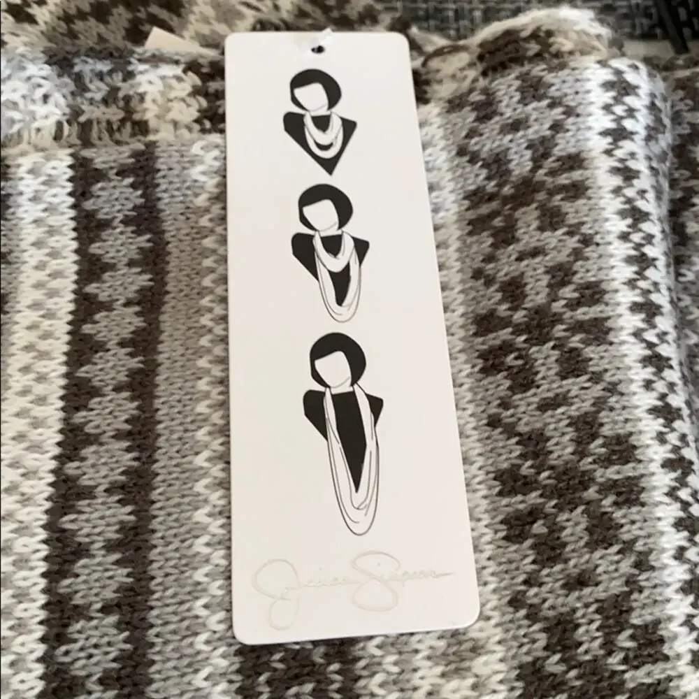Jessica Simpson Snow Plat Infinity Scarf